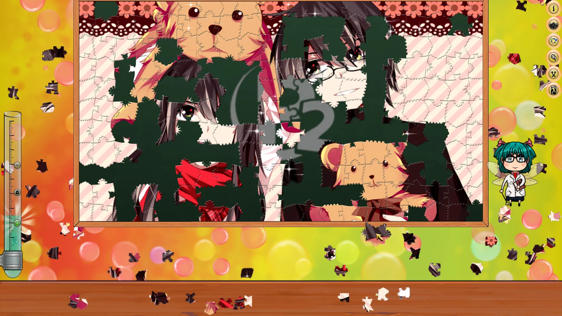 Изображение игры: Pixel Puzzles 2: Anime
