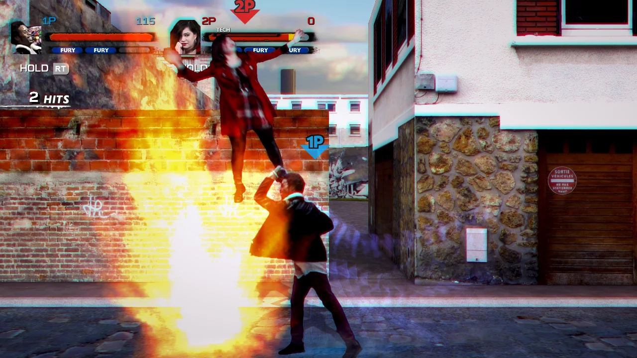 Изображение игры: Streets of Fury EX