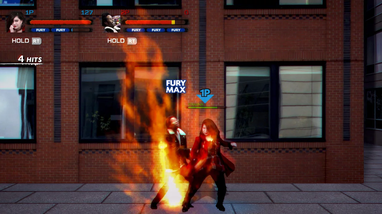 Изображение игры: Streets of Fury EX