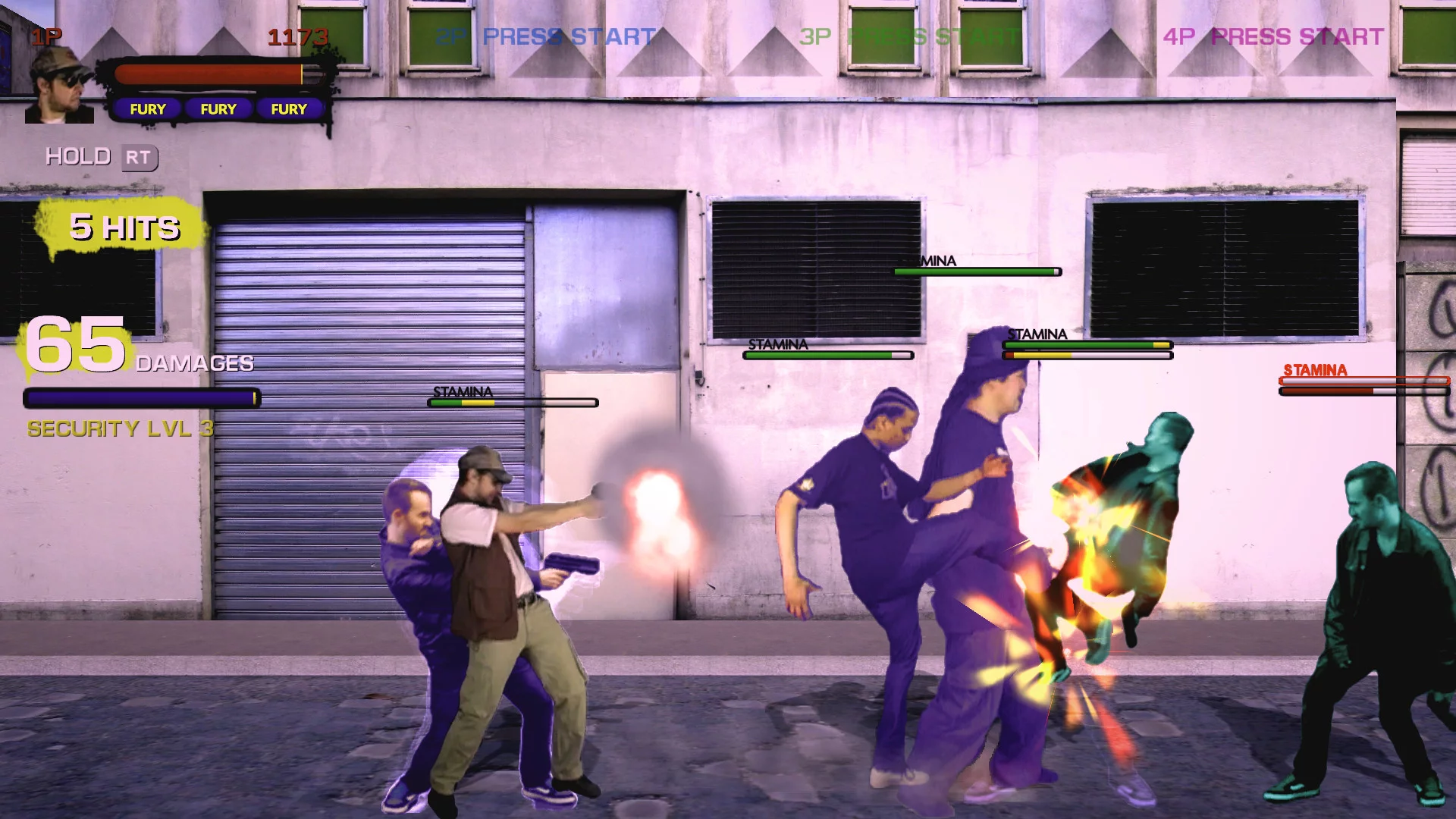 Изображение игры: Streets of Fury EX