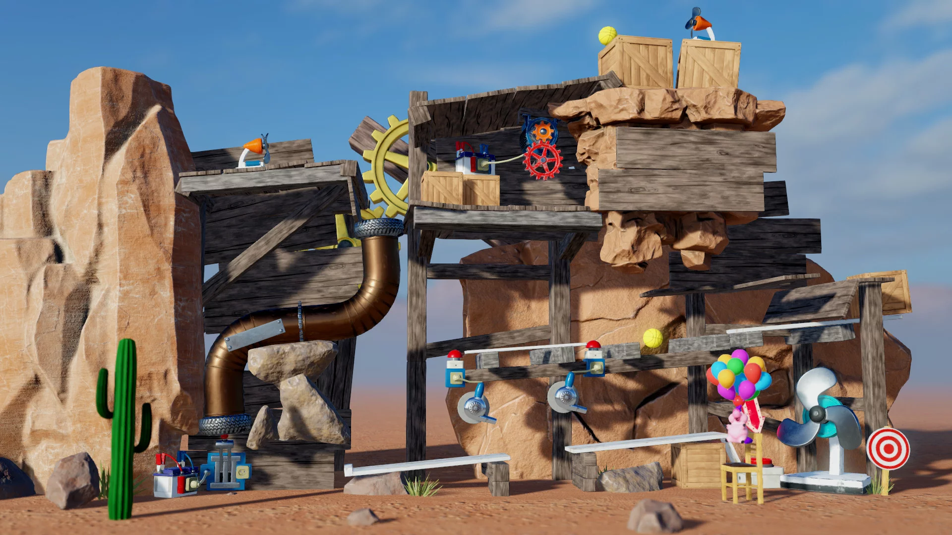 Изображение игры: Crazy Machines 3