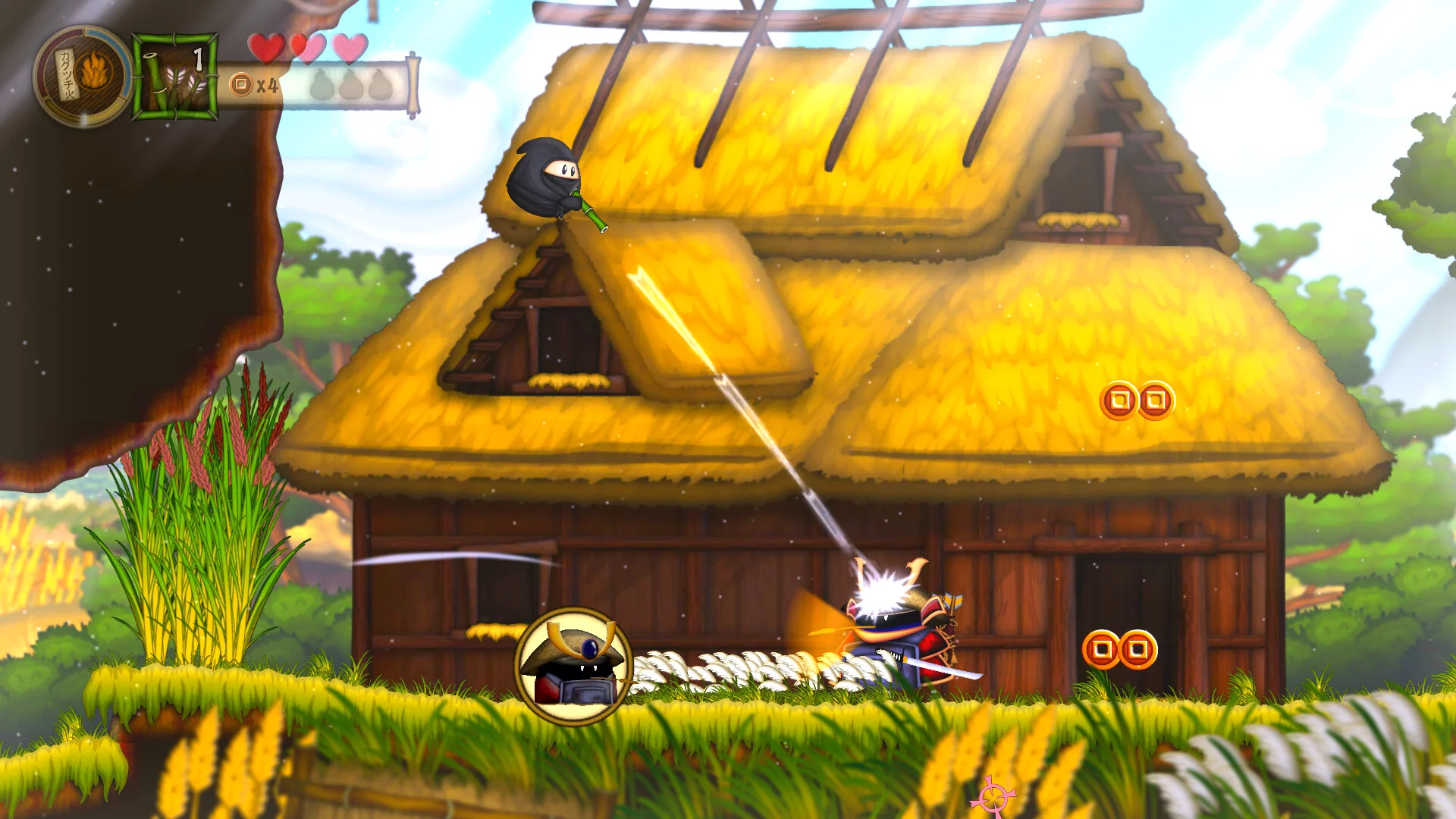 Изображение игры: Taro the Sneaky Ninja