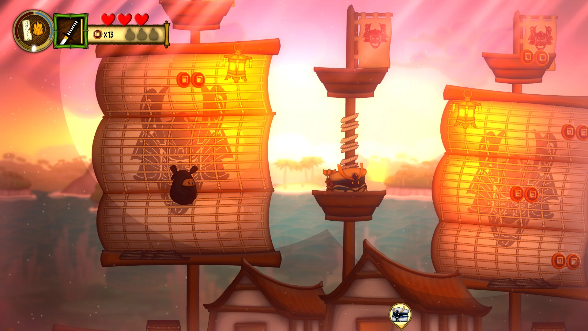 Изображение игры: Taro the Sneaky Ninja