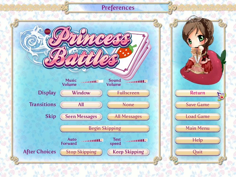 Изображение игры: Princess Battles