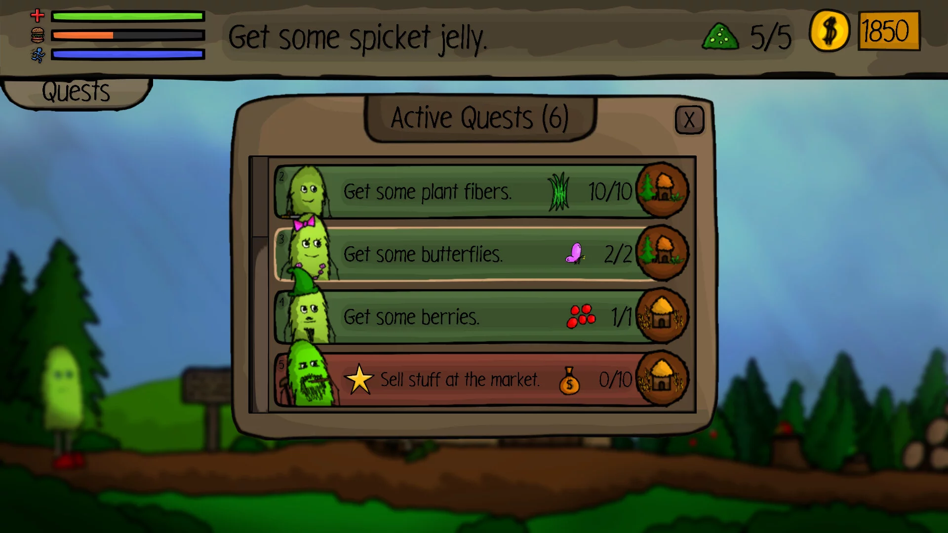 Изображение игры: The Adventures of Tree