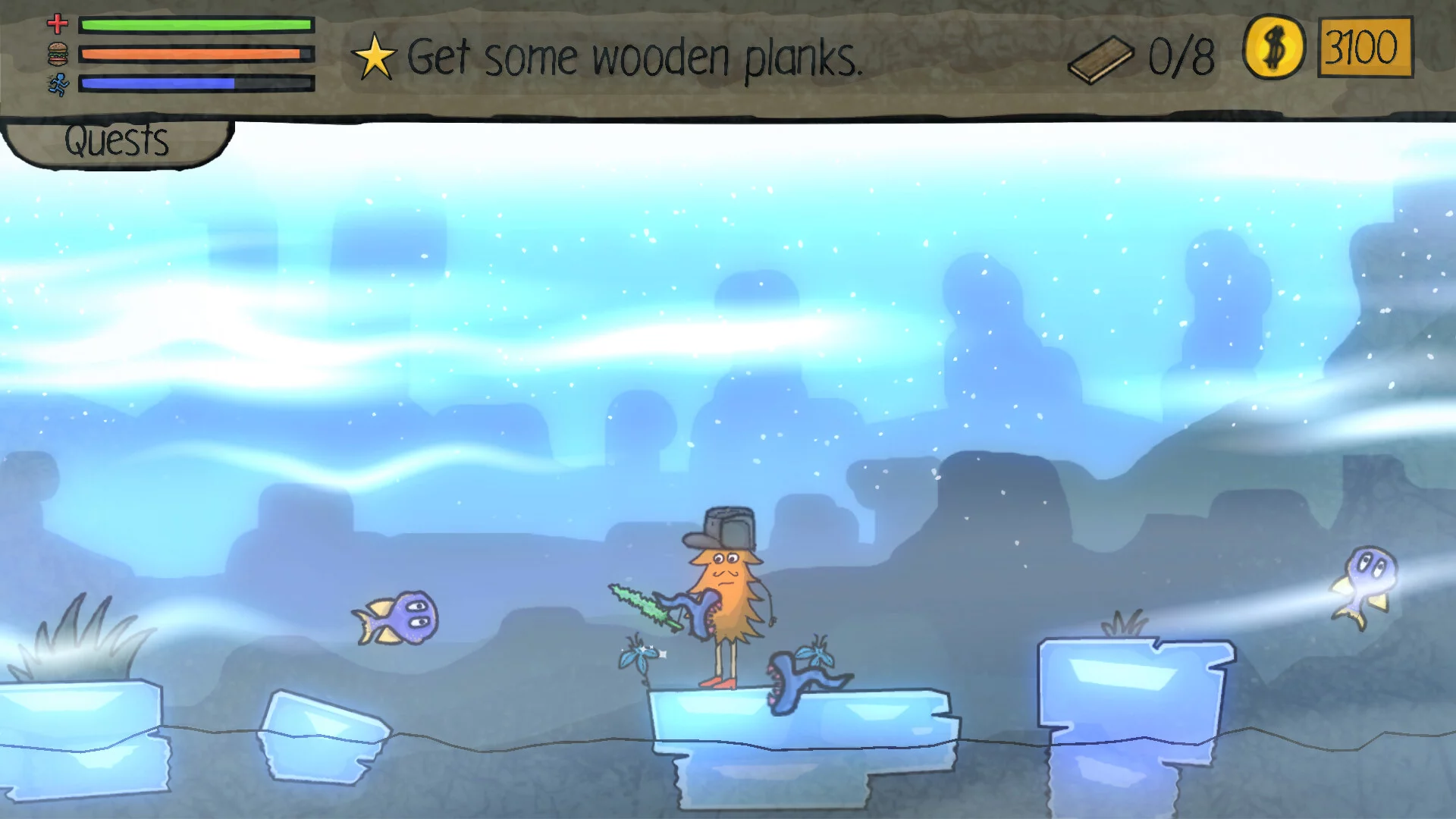 Изображение игры: The Adventures of Tree