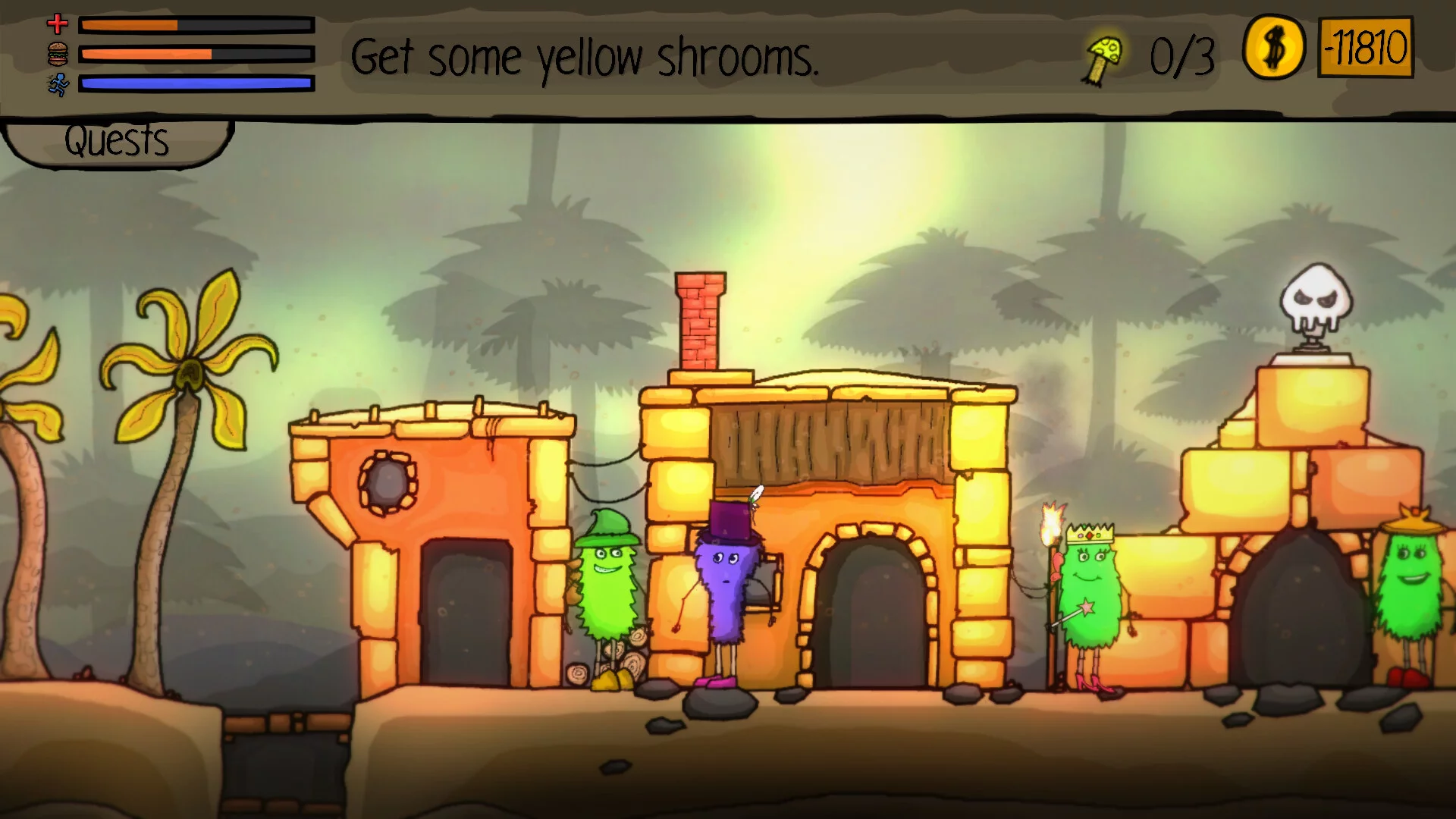 Изображение игры: The Adventures of Tree