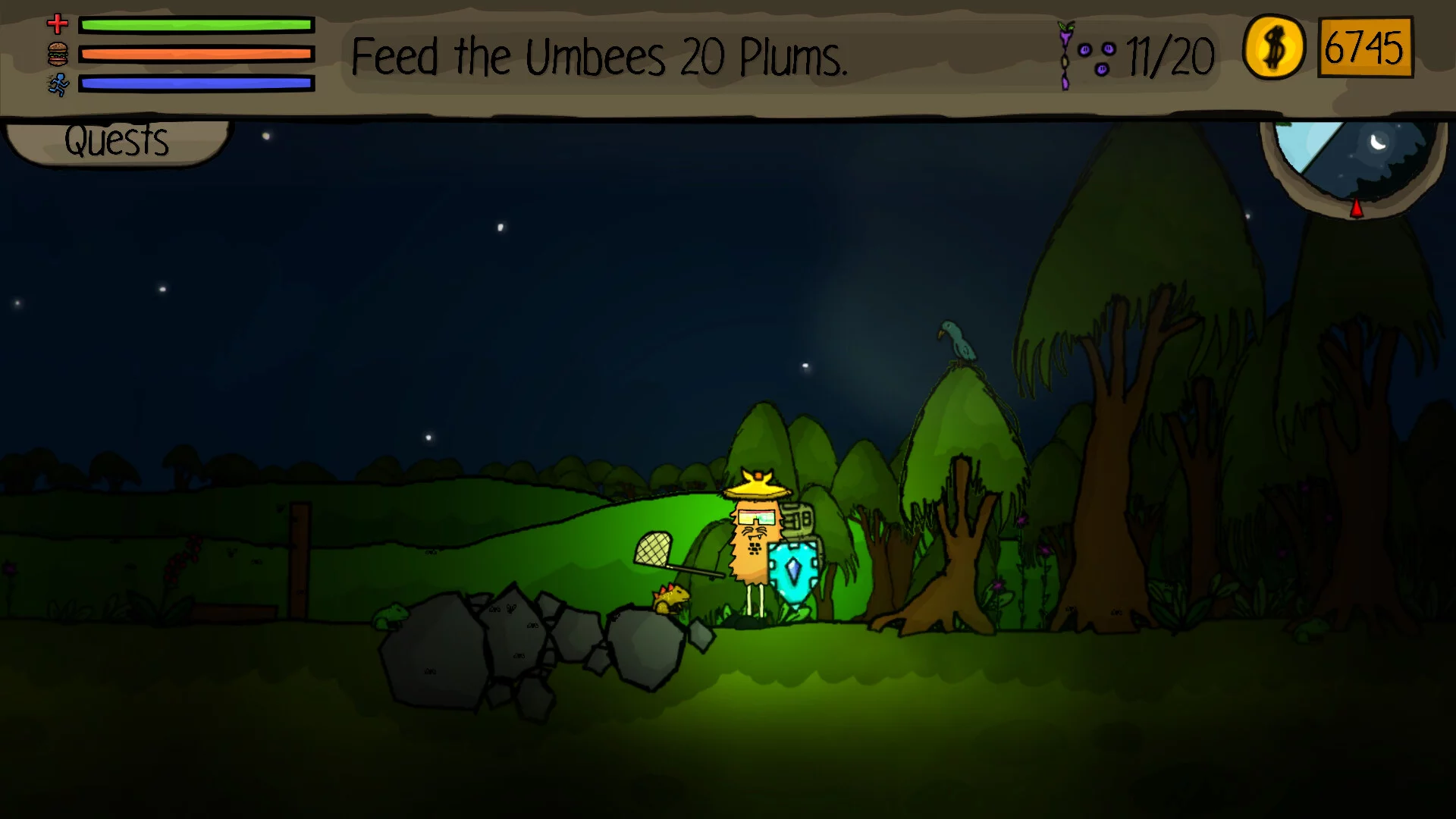 Изображение игры: The Adventures of Tree