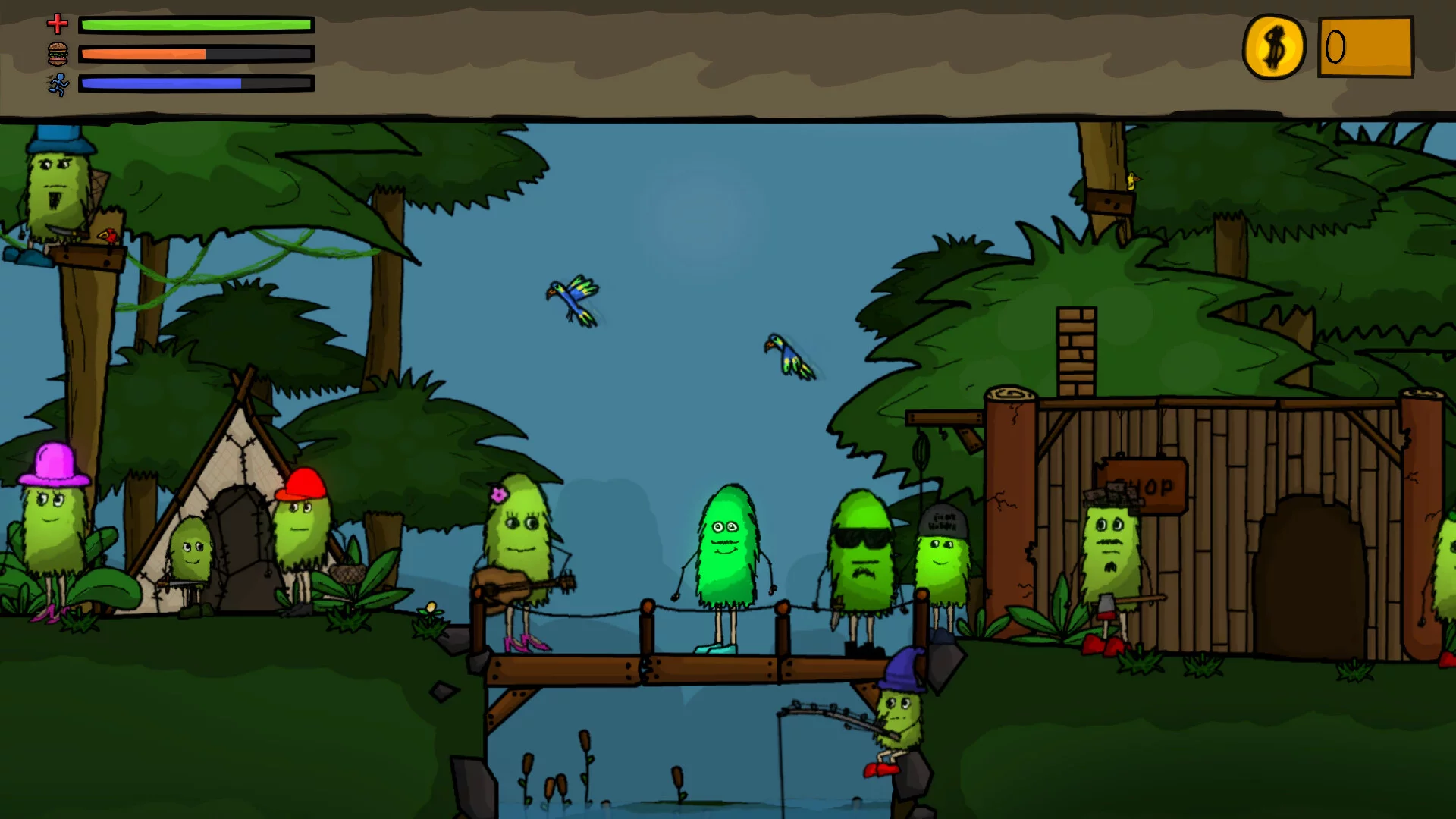 Изображение игры: The Adventures of Tree