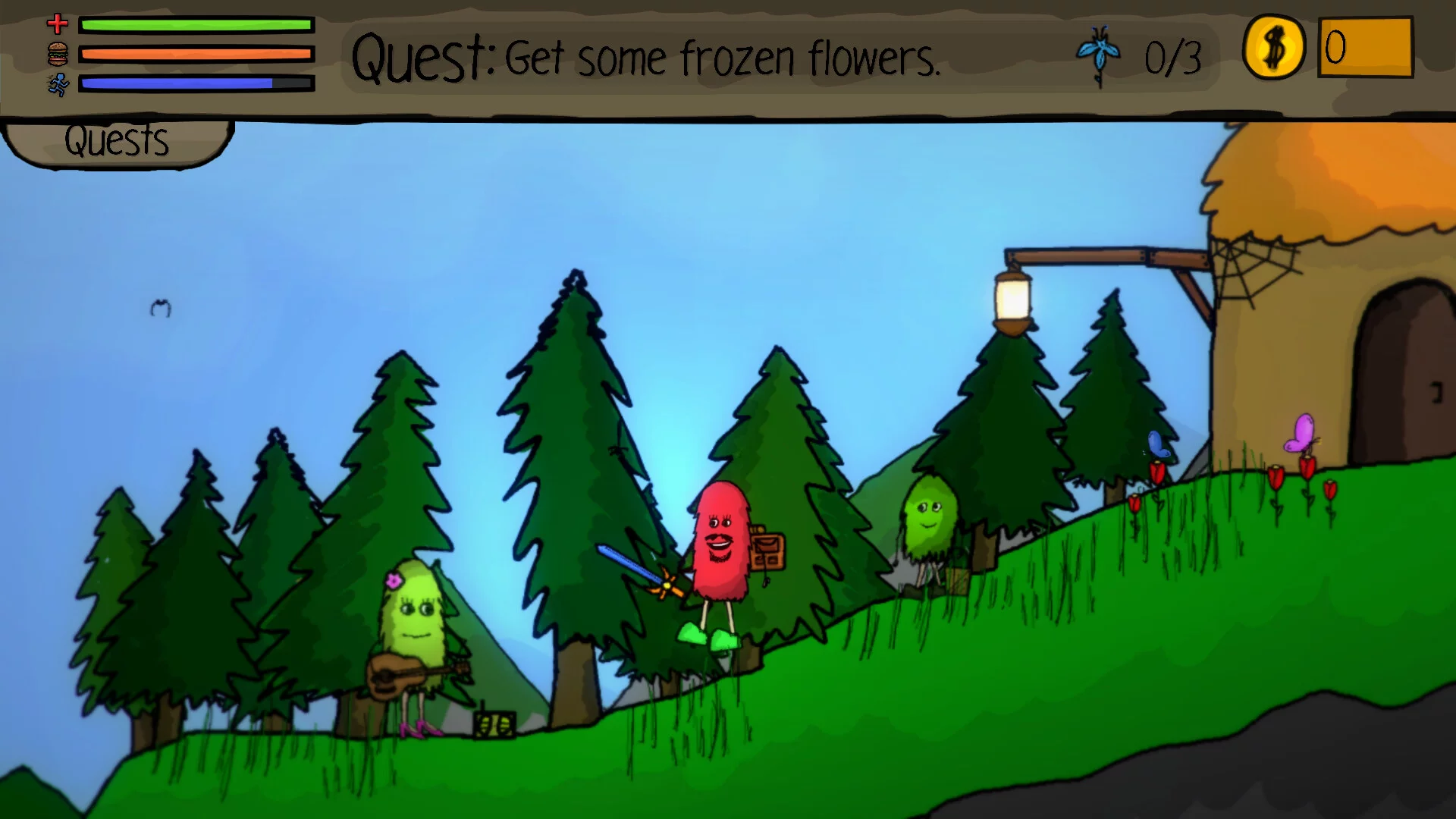 Изображение игры: The Adventures of Tree