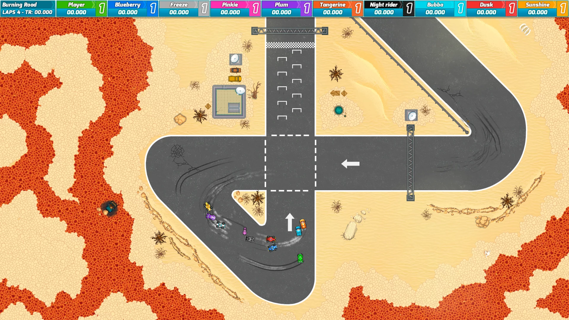 Изображение игры: Race Arcade