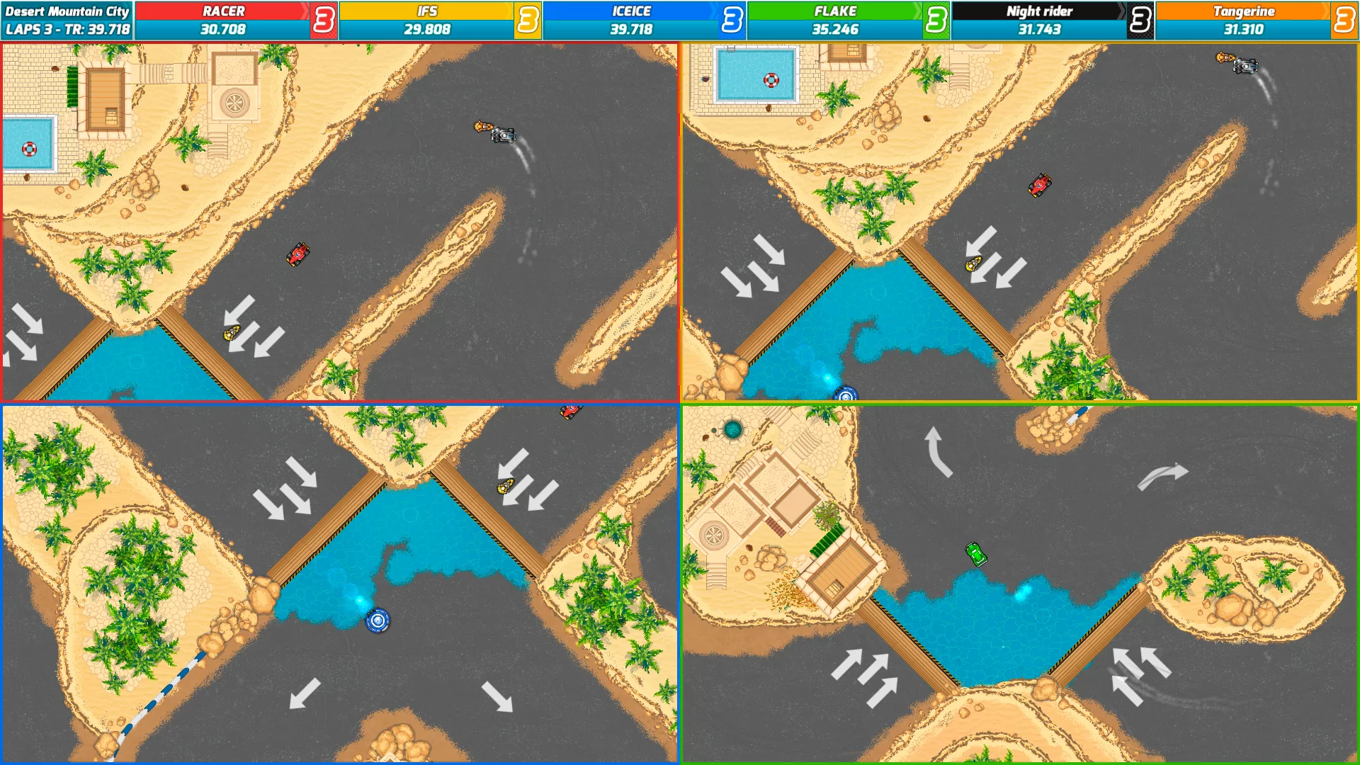 Изображение игры: Race Arcade