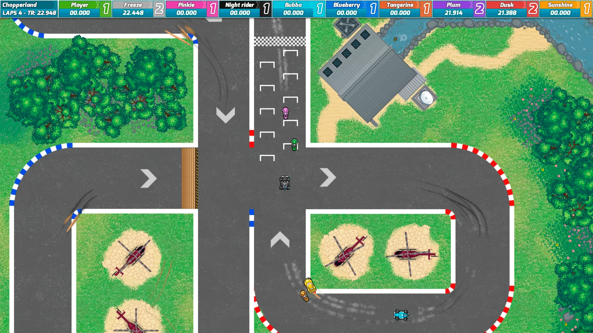 Изображение игры: Race Arcade