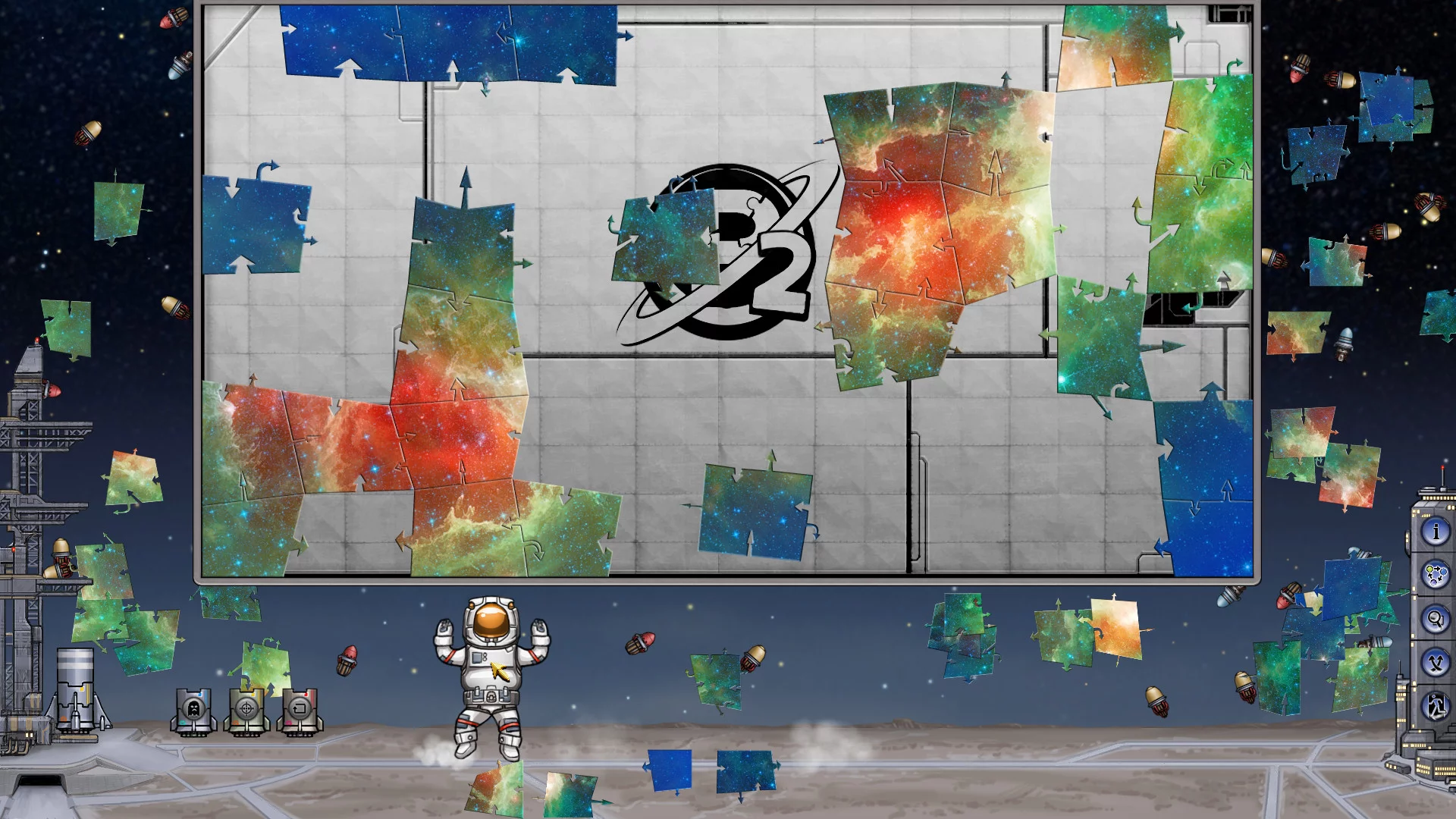 Изображение игры: Pixel Puzzles 2: Space