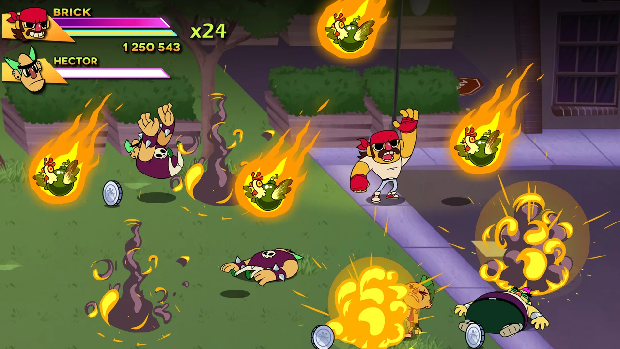 Изображение игры: Big Action Mega Fight!