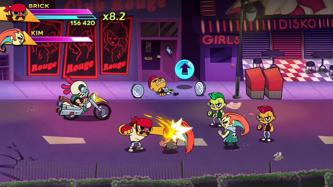 Изображение игры: Big Action Mega Fight!