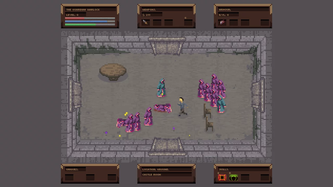 Изображение игры: No Turning Back: The Pixel Art Action-Adventure Roguelike