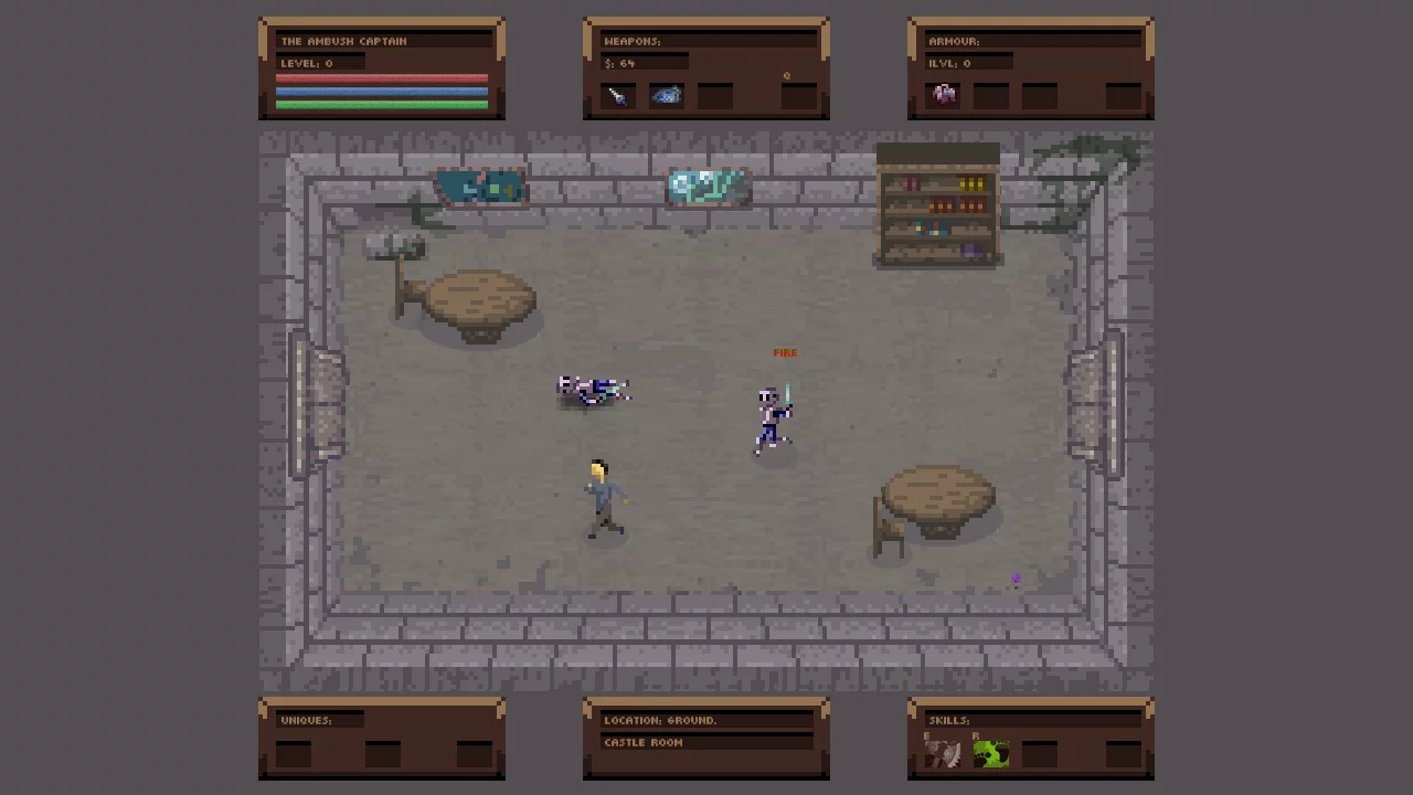 Изображение игры: No Turning Back: The Pixel Art Action-Adventure Roguelike