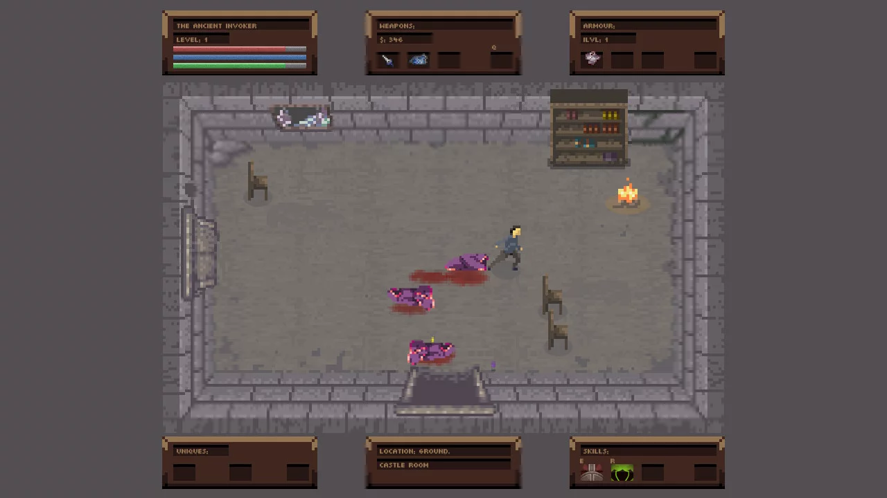 Изображение игры: No Turning Back: The Pixel Art Action-Adventure Roguelike