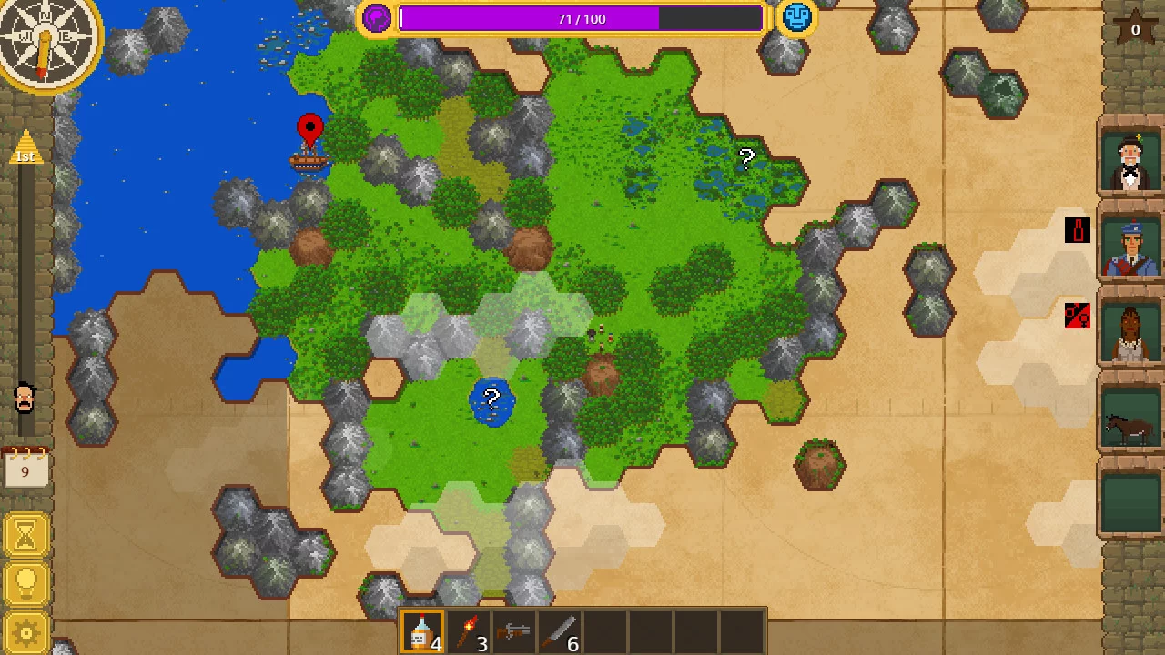 Изображение игры: Curious Expedition