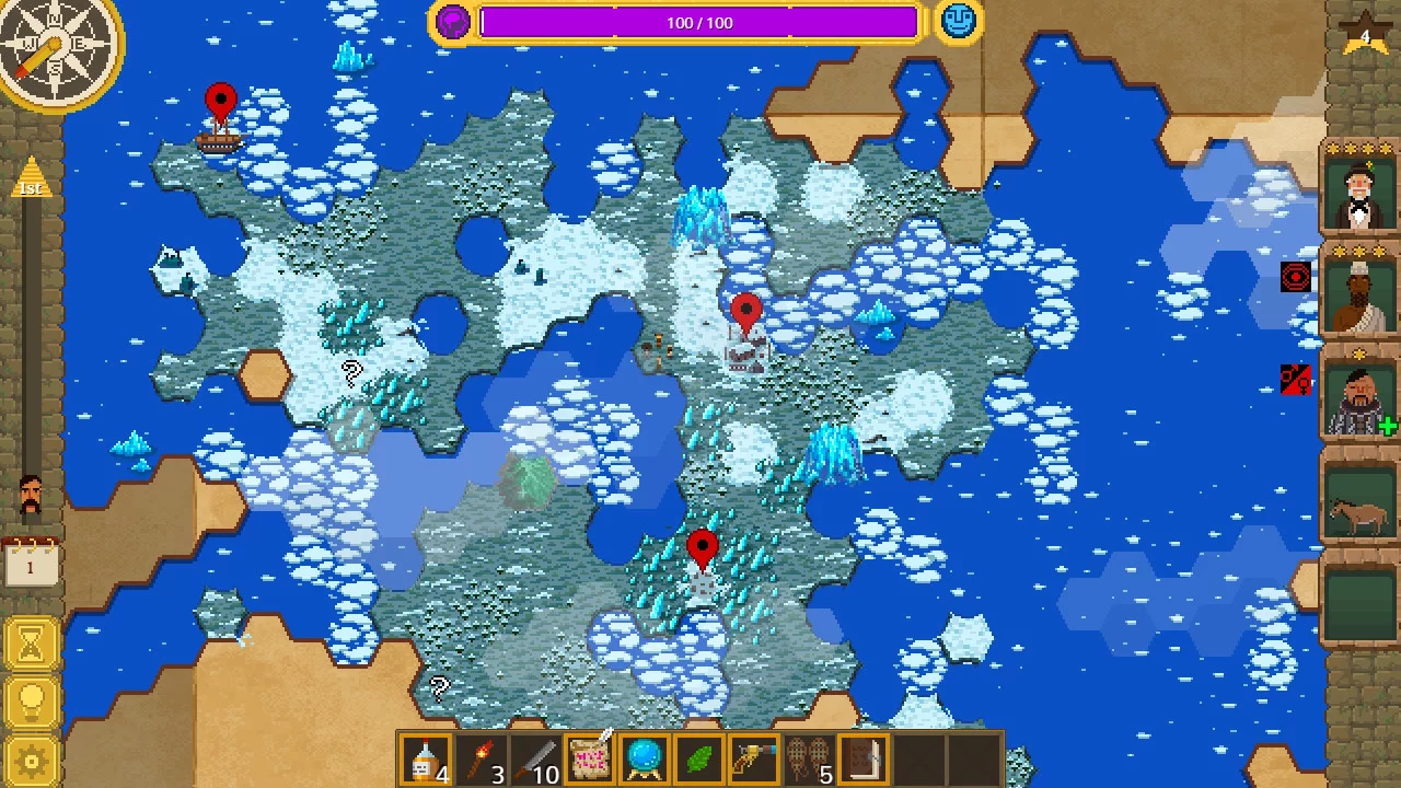 Изображение игры: Curious Expedition