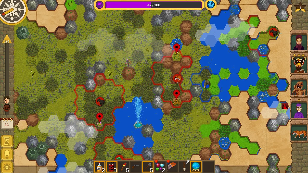 Изображение игры: Curious Expedition