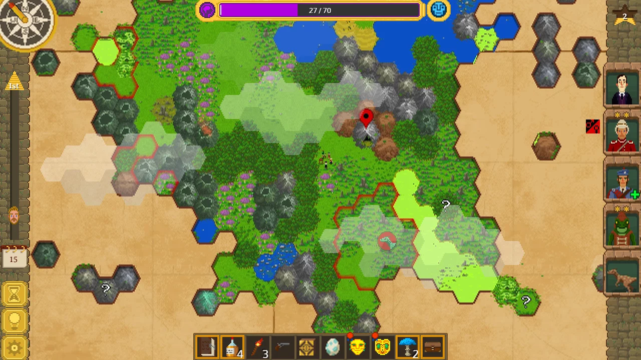 Изображение игры: Curious Expedition