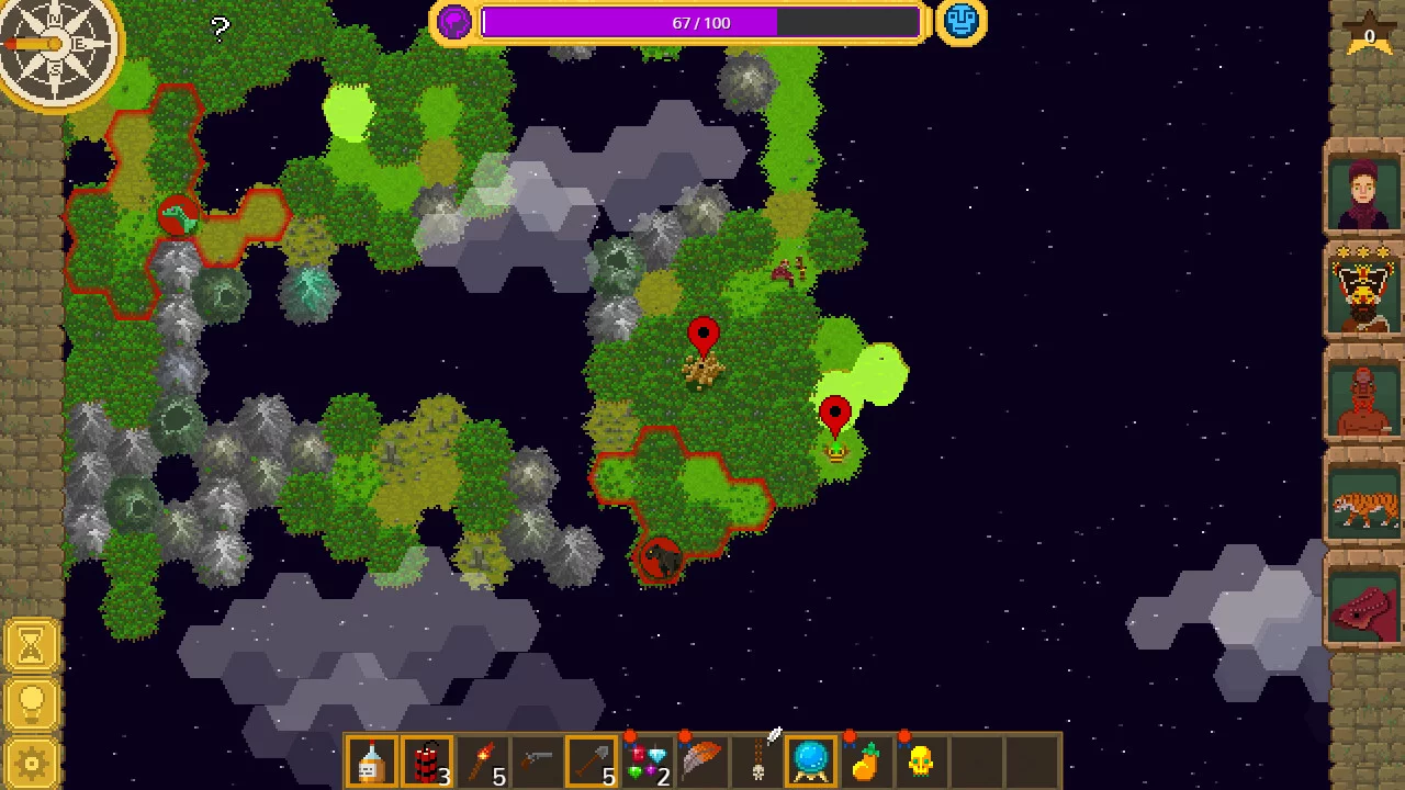 Изображение игры: Curious Expedition