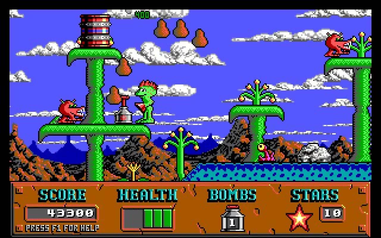 Изображение игры: Cosmo's Cosmic Adventure