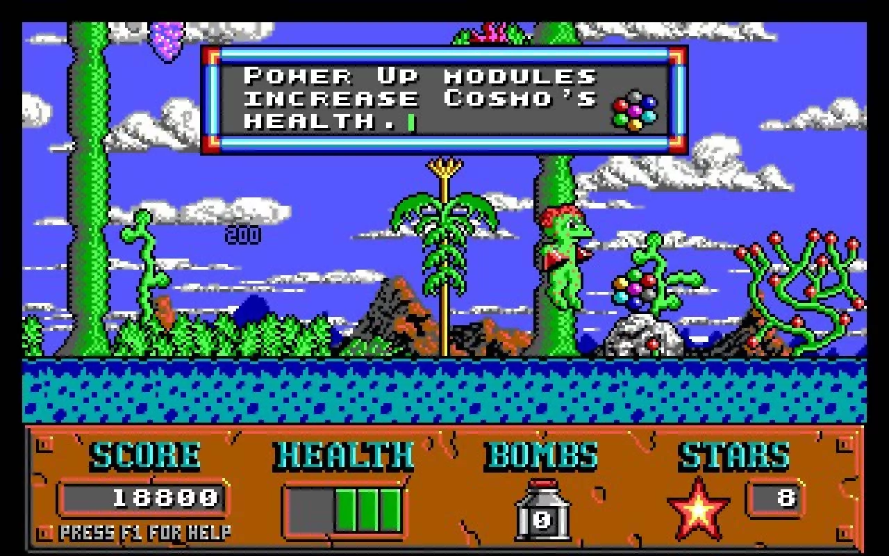 Изображение игры: Cosmo's Cosmic Adventure
