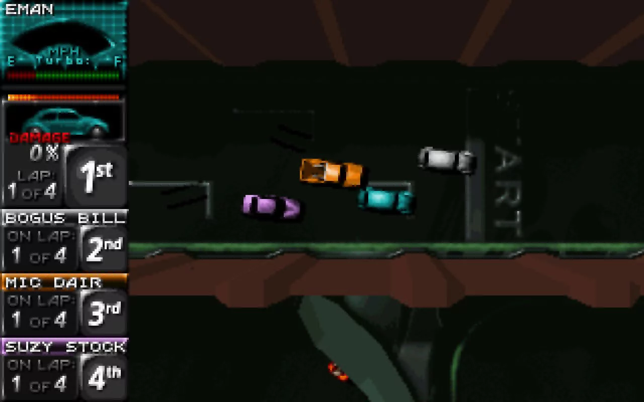 Изображение игры: Death Rally (Classic)