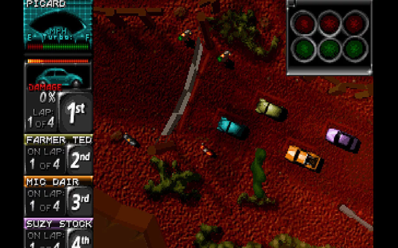 Изображение игры: Death Rally (Classic)