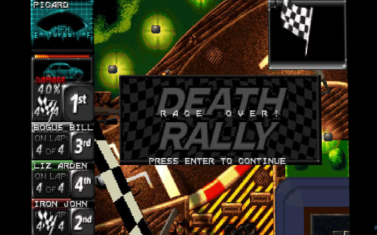 Изображение игры: Death Rally (Classic)