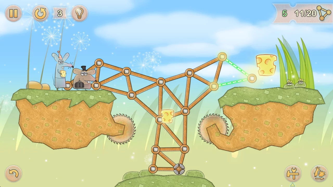 Изображение игры: Tiny Bridge: Ratventure