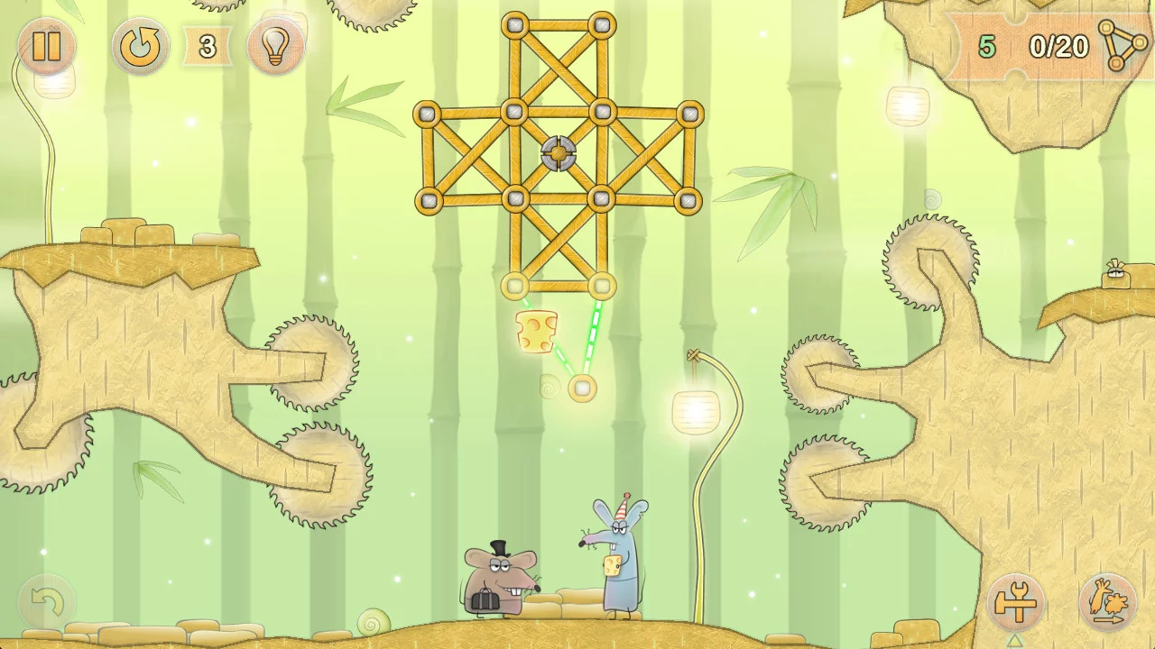 Изображение игры: Tiny Bridge: Ratventure