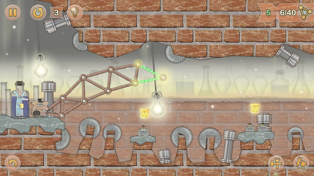 Изображение игры: Tiny Bridge: Ratventure