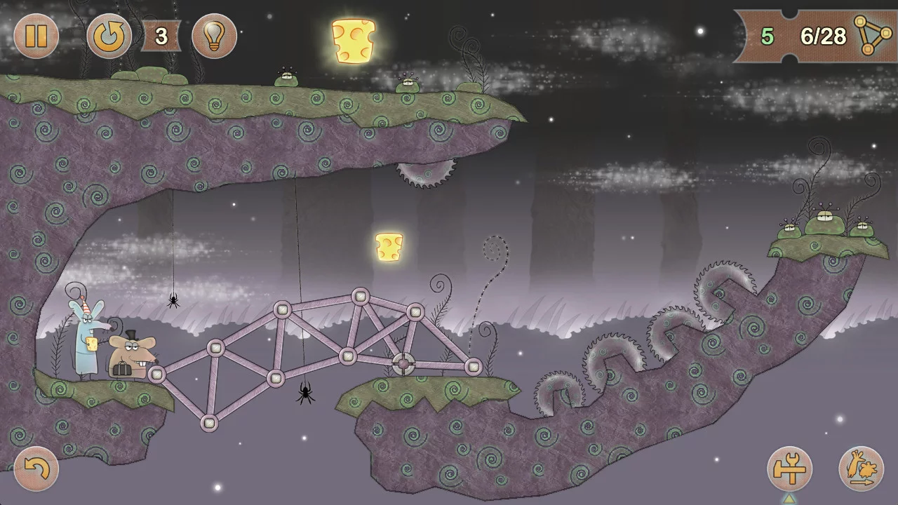 Изображение игры: Tiny Bridge: Ratventure