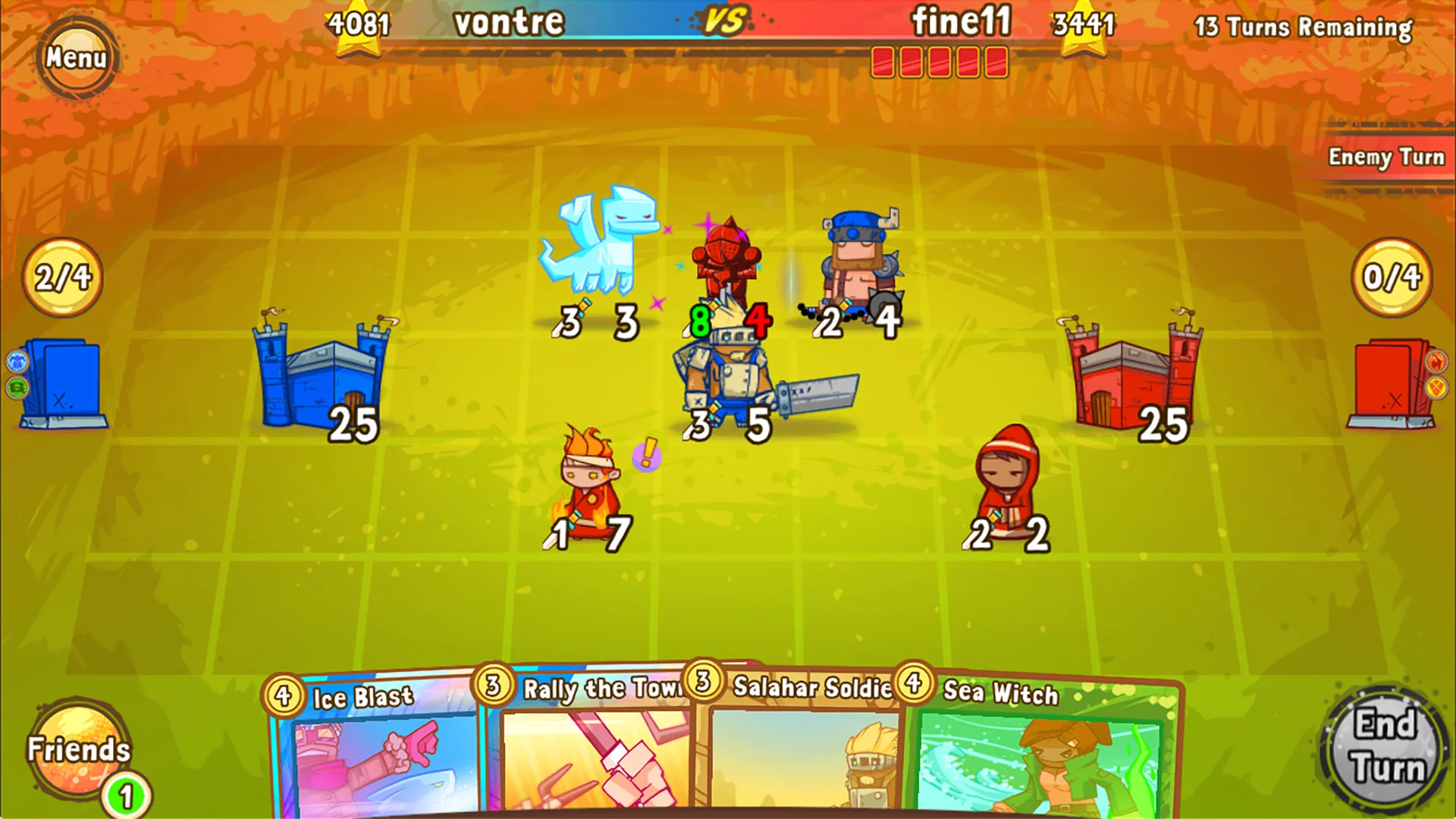 Изображение игры: Cards and Castles