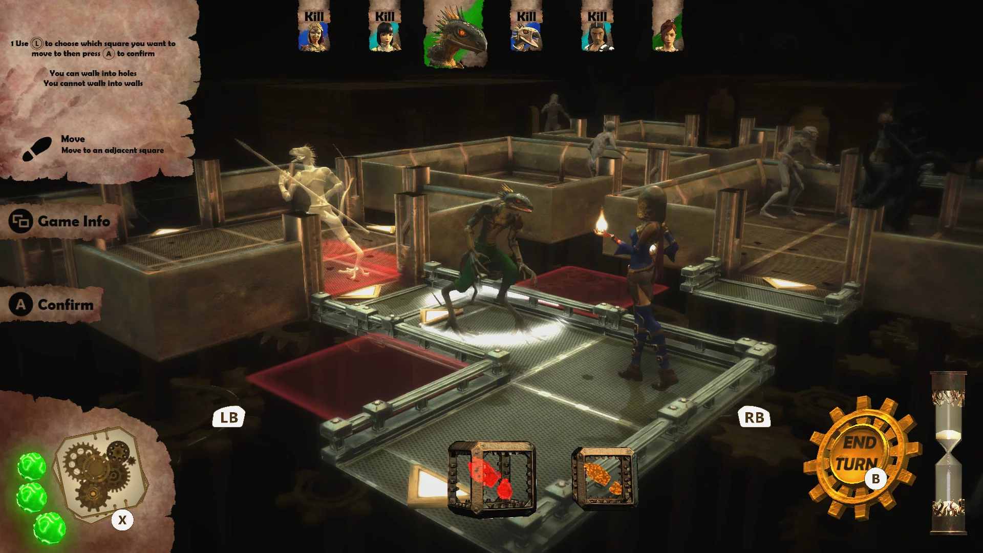 Изображение игры: The Living Dungeon