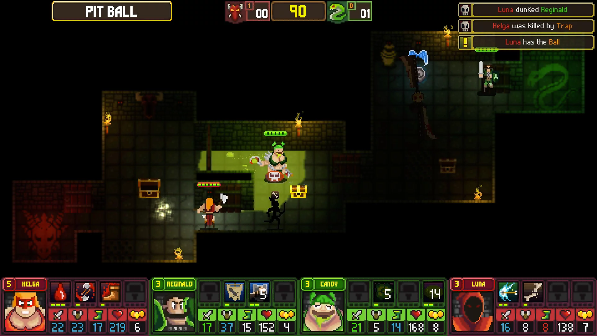 Изображение игры: Dungeon League