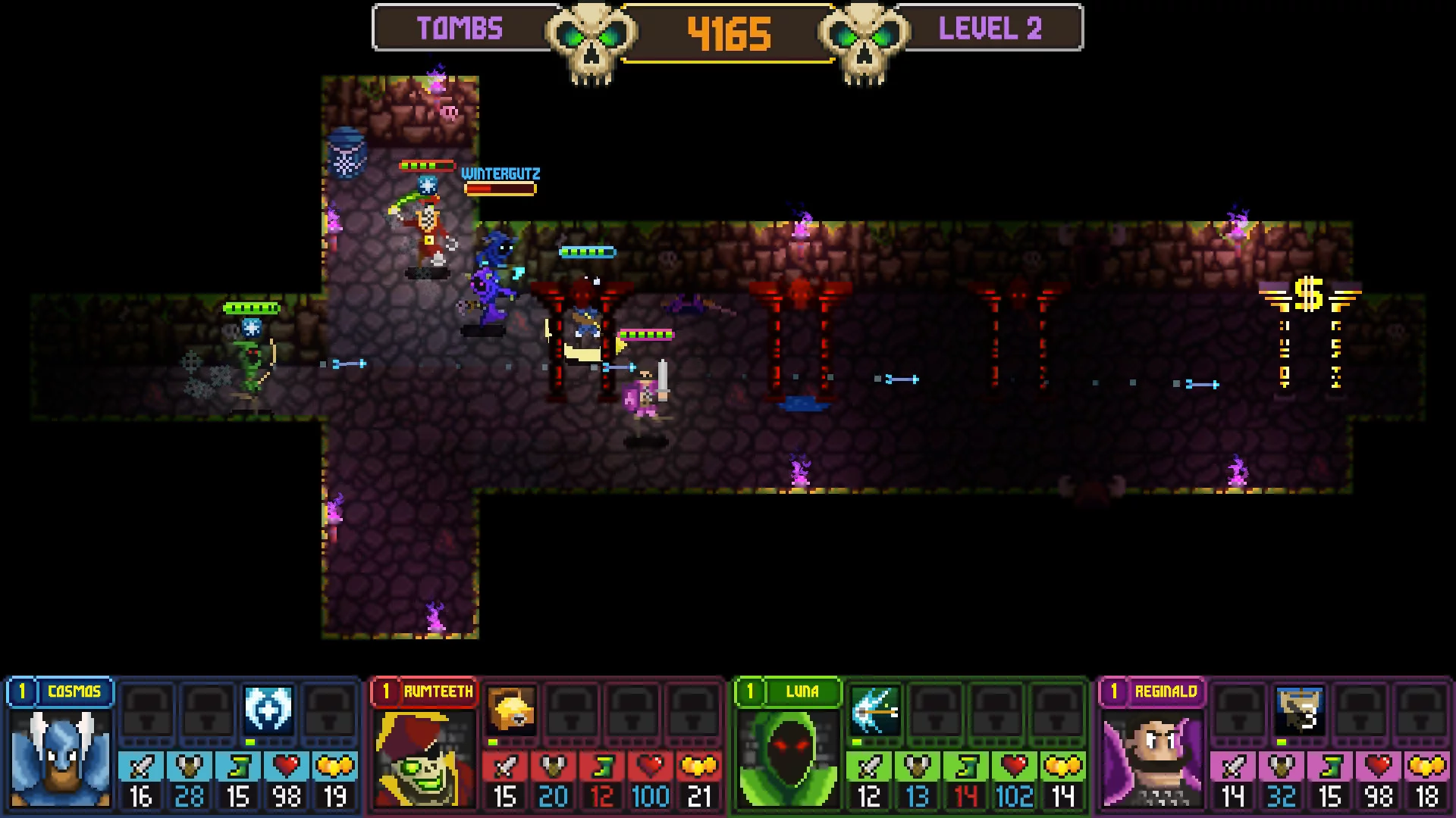 Изображение игры: Dungeon League