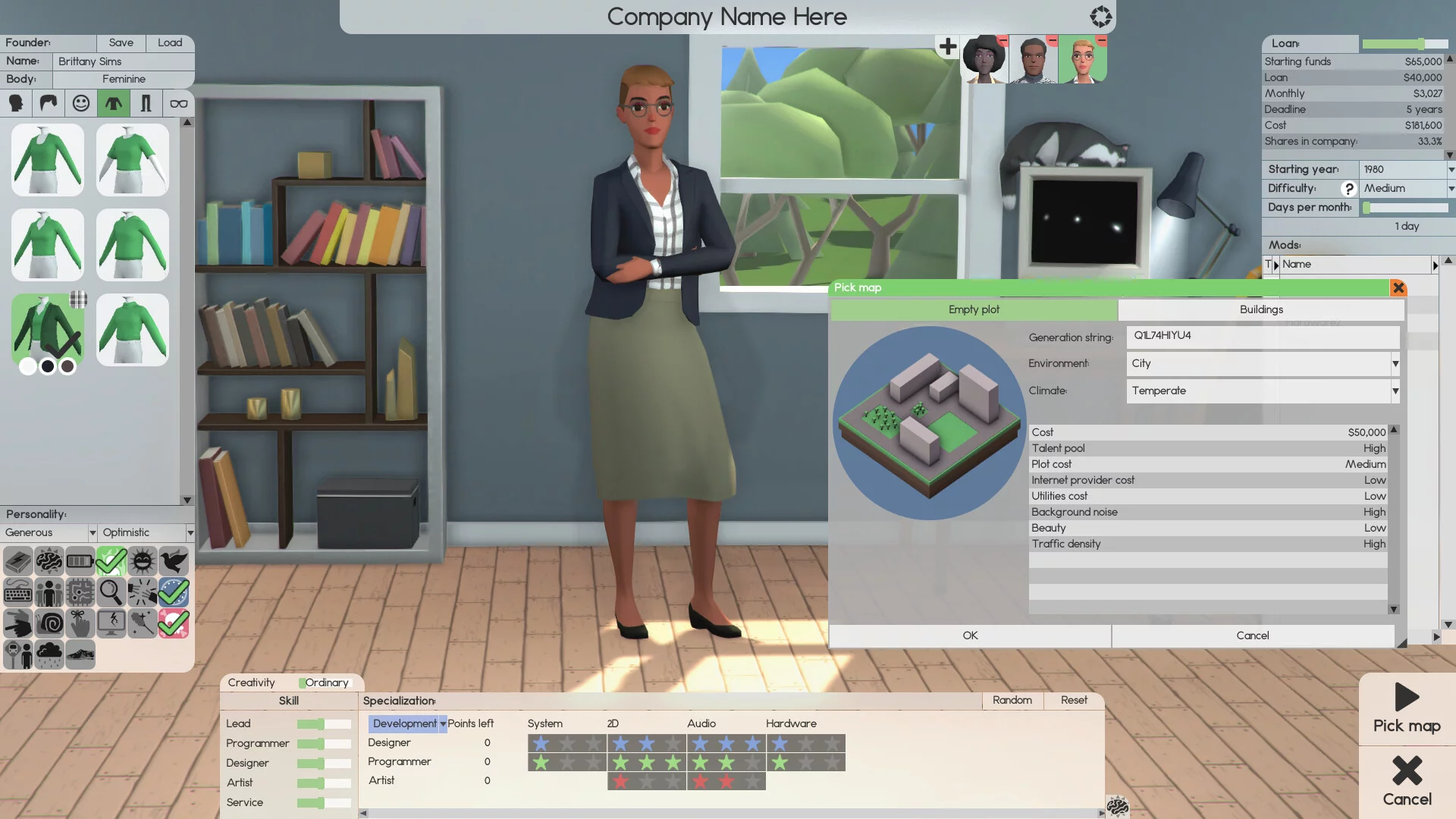 Изображение игры: Software Inc.
