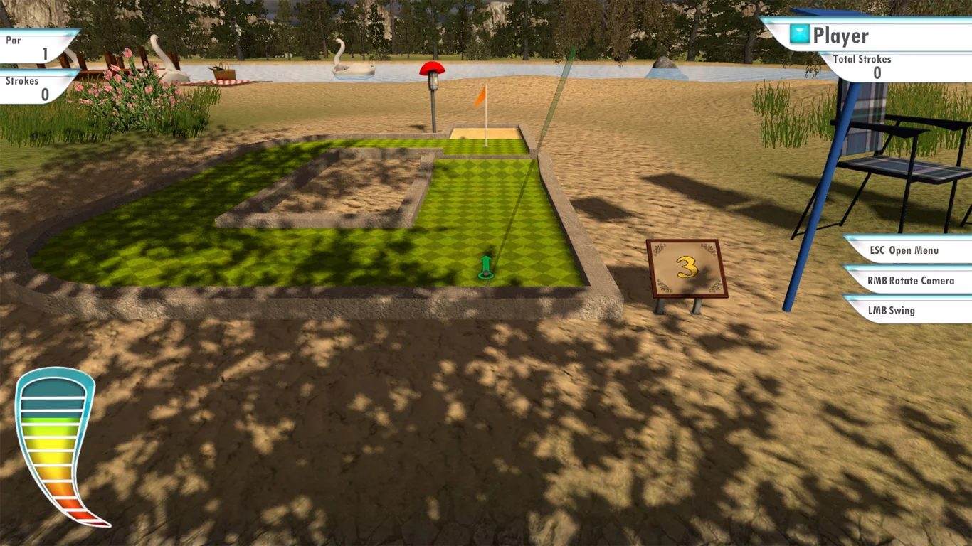 Изображение игры: 3D MiniGolf