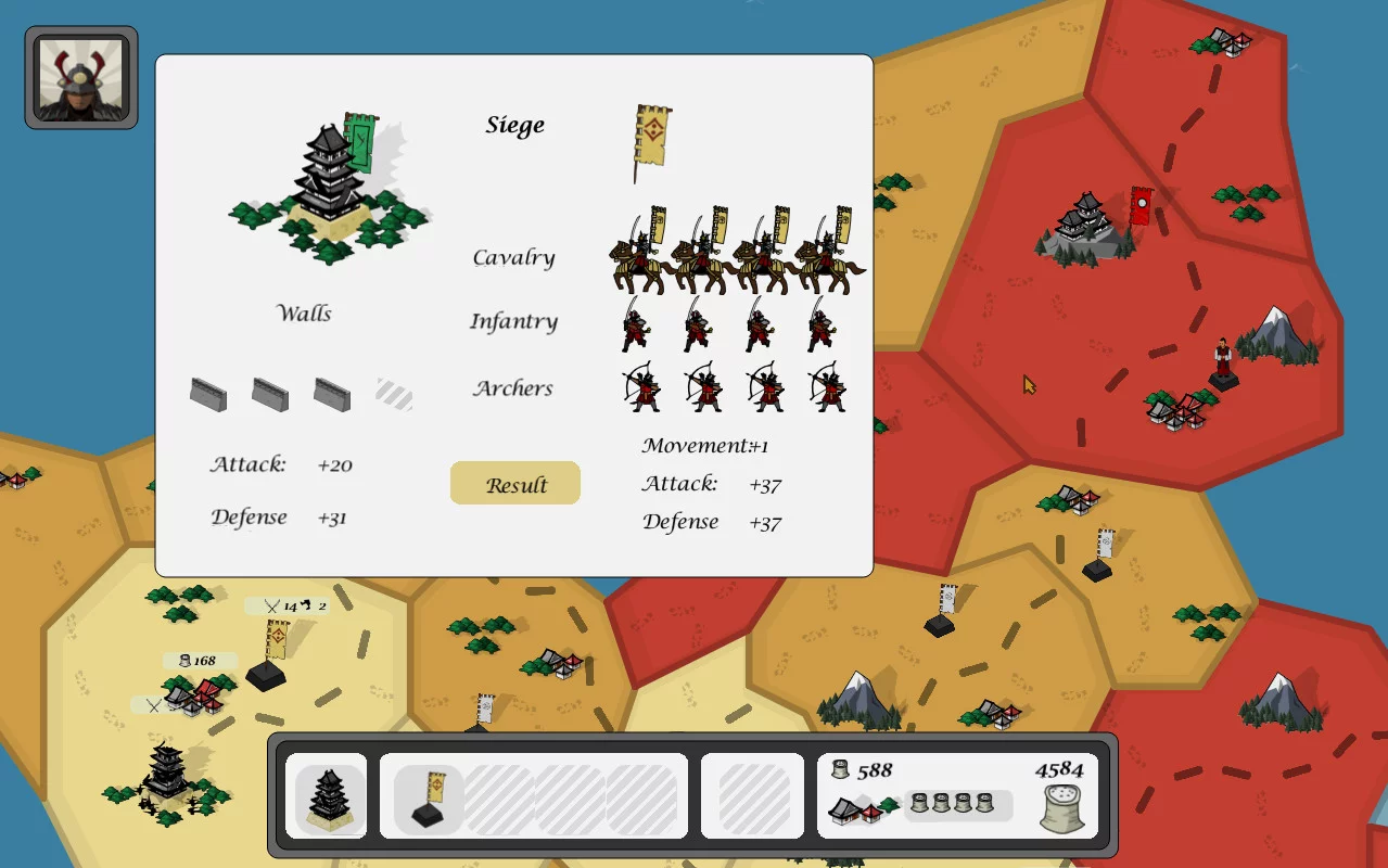 Изображение игры: Tenshu General