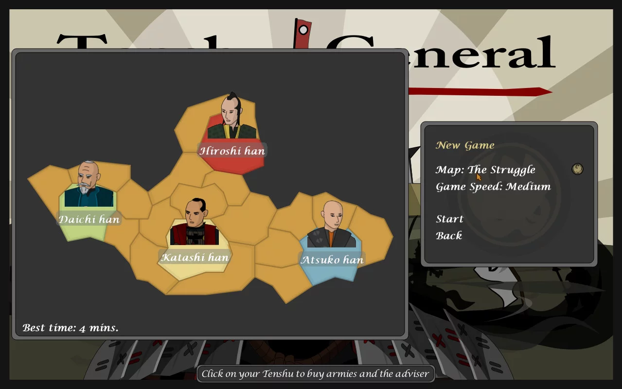 Изображение игры: Tenshu General