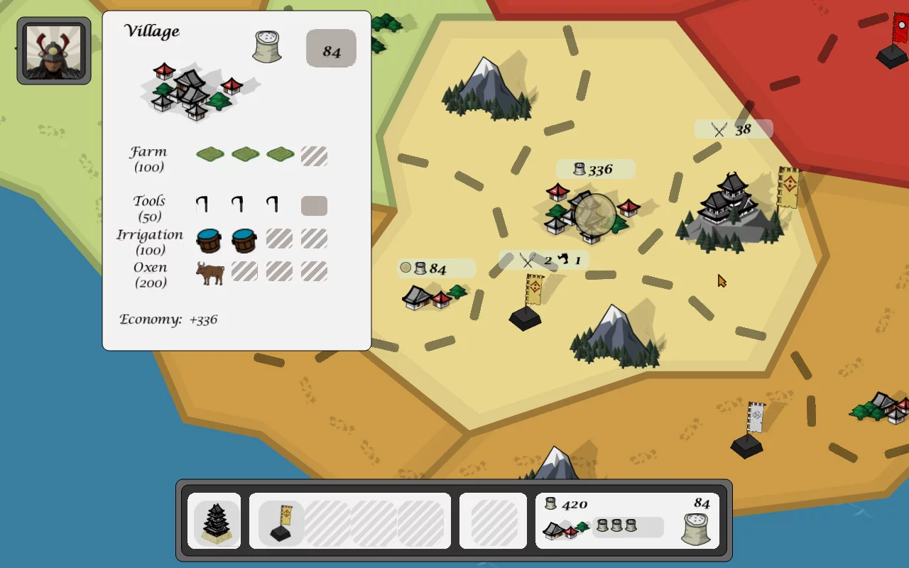 Изображение игры: Tenshu General