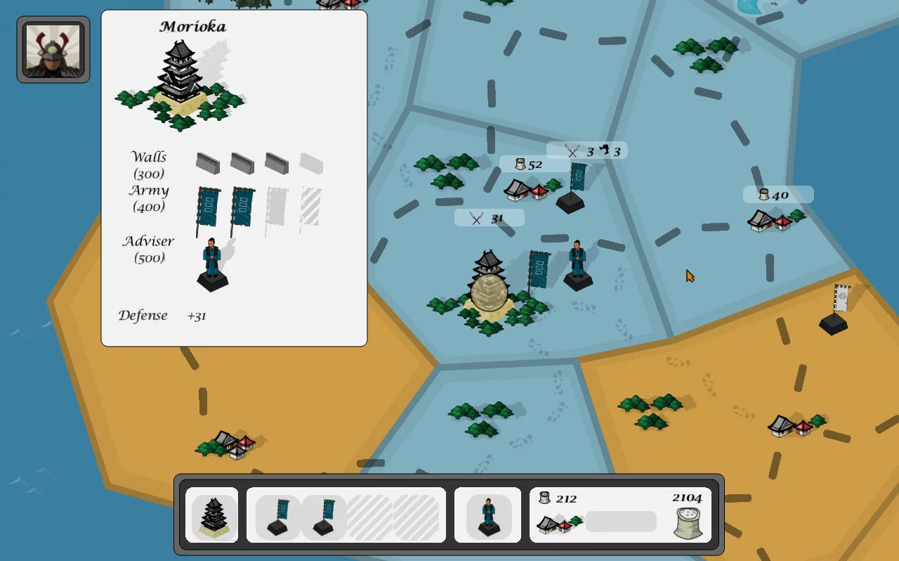 Изображение игры: Tenshu General