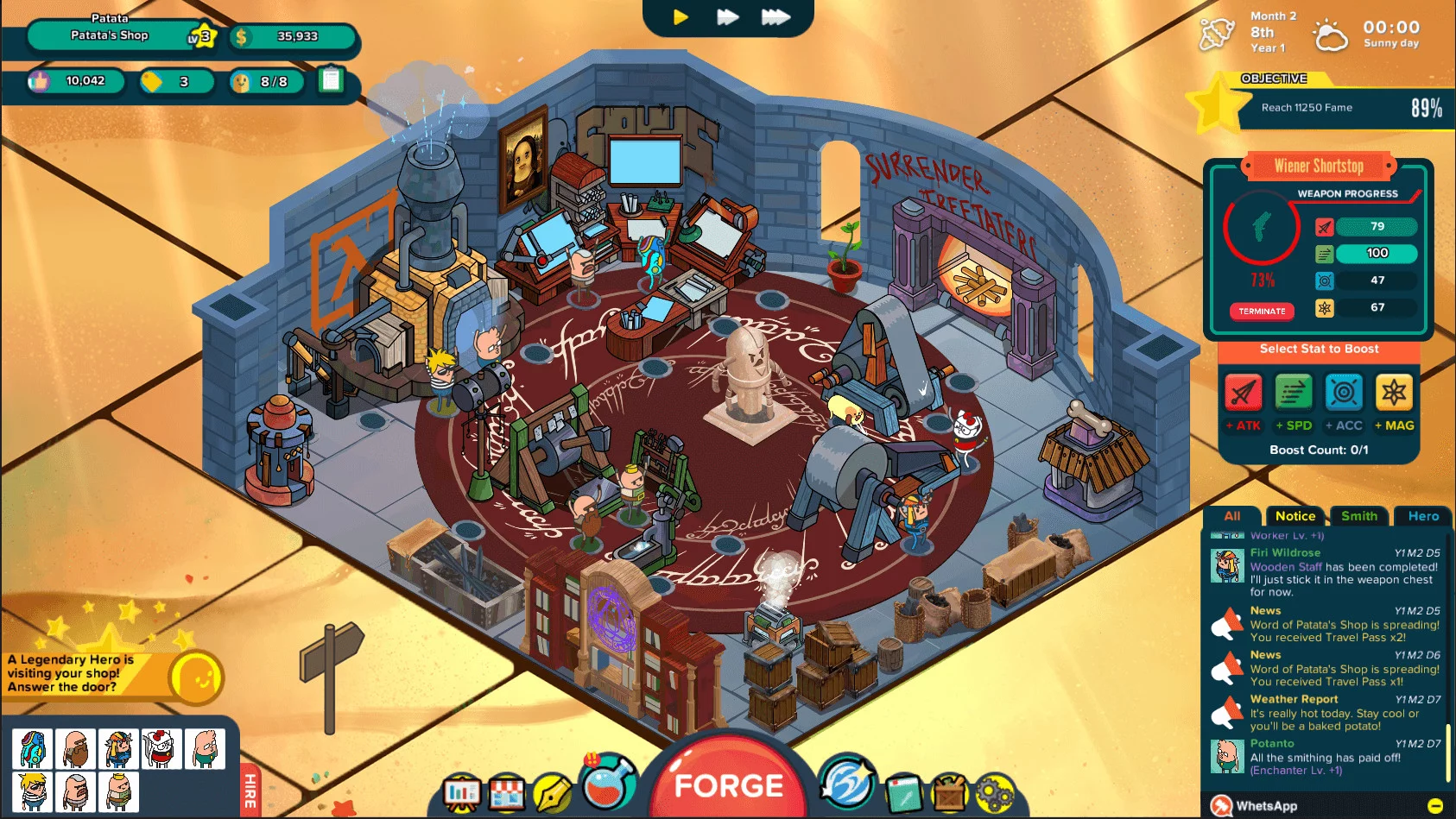 Изображение игры: Holy Potatoes! A Weapon Shop?!