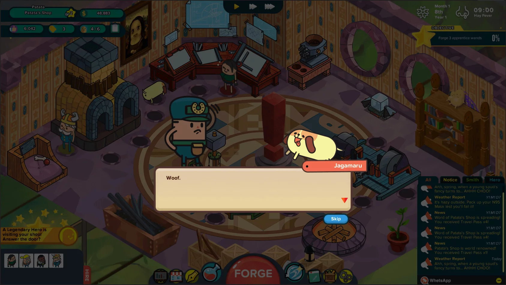 Изображение игры: Holy Potatoes! A Weapon Shop?!