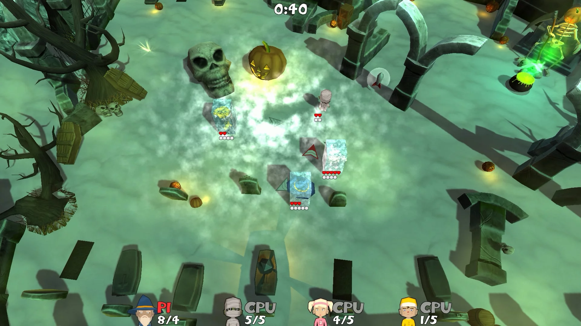 Изображение игры: Super Snow Fight